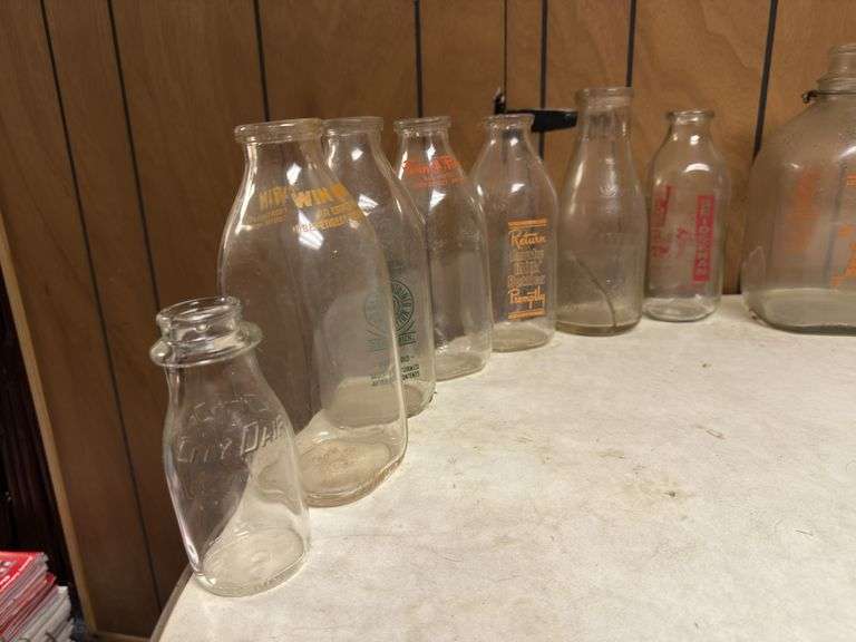 (14) Dairy Bottles