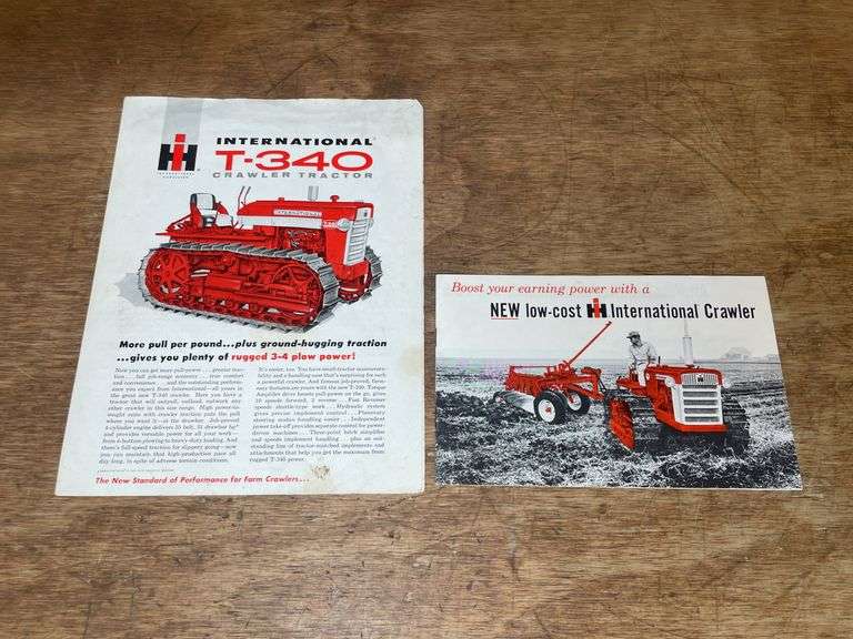(2) IH Crawler Sales Literature