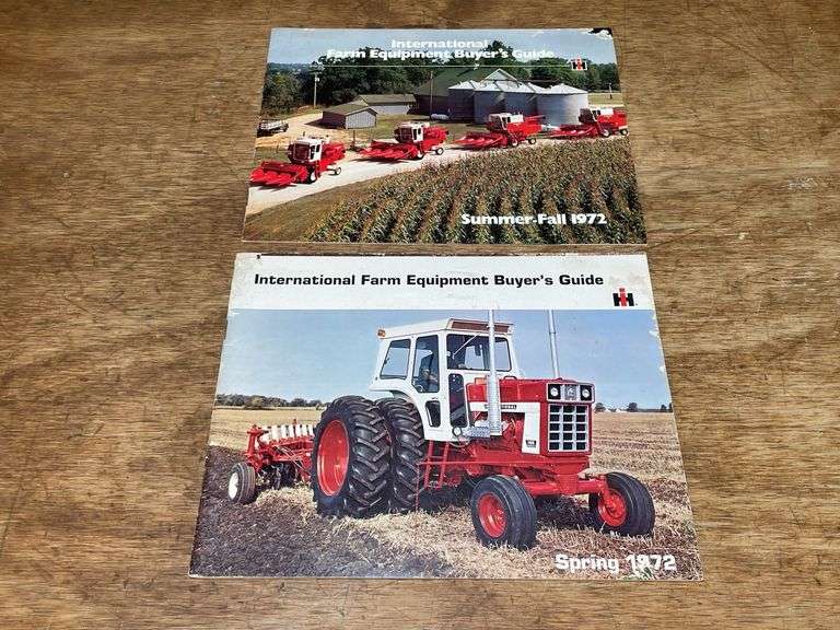 (2) 1972 IH Buyers Guides image