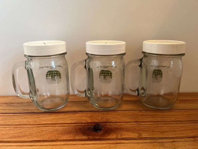 (5) John Deere Credit Mug Banks