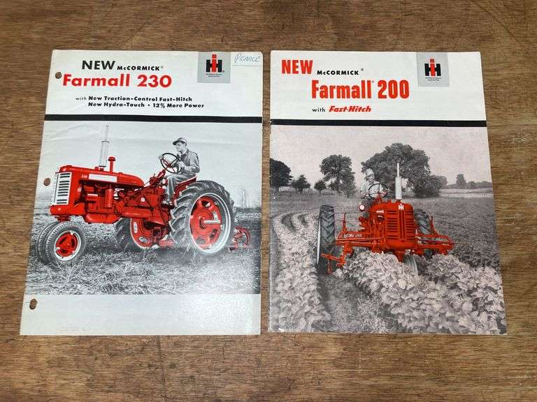 (2) Farmall 200 + 230 Sales Literature image
