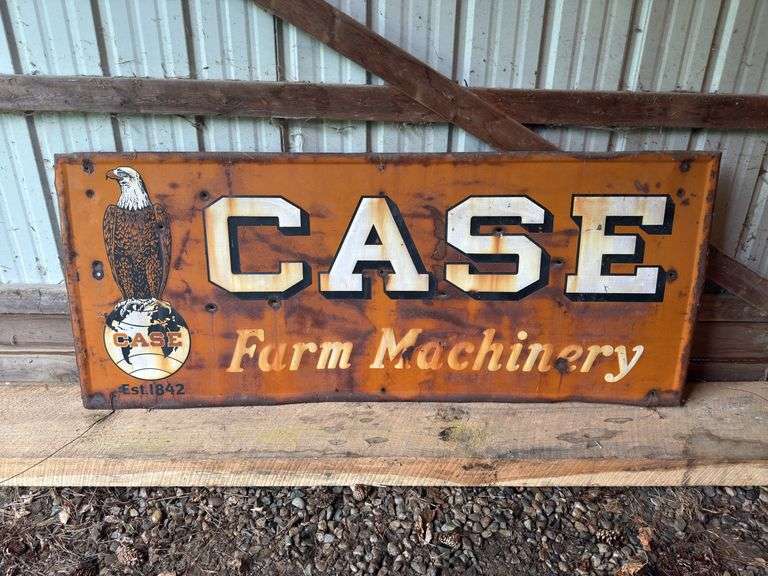 Case Farm Machinery Sign image