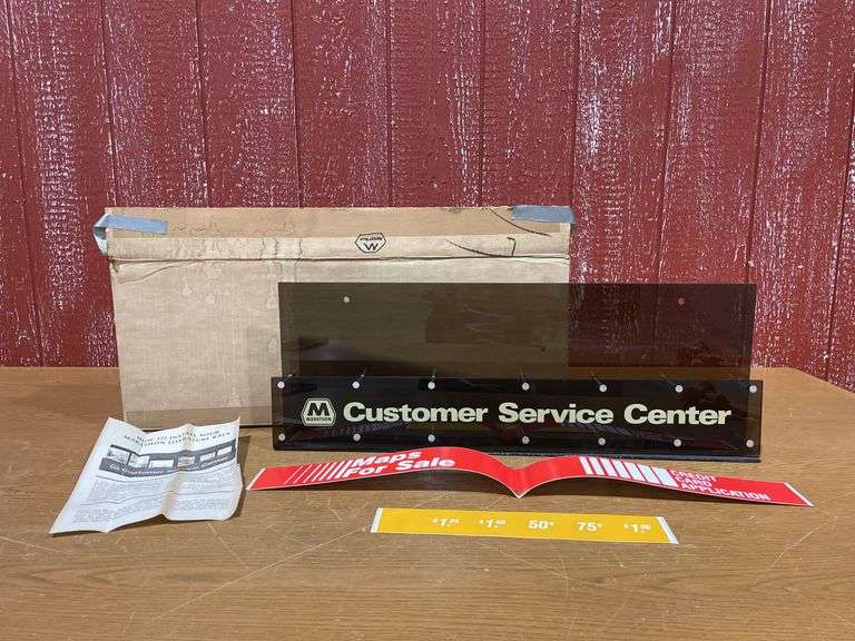 NOS - Marathon Customer Service Center Literature/Map rack image