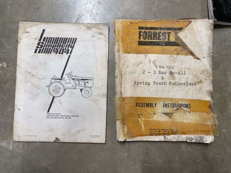 Manuals Lot