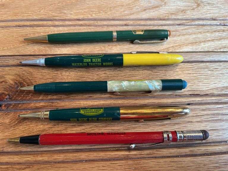 (5) John Deere Mechanical Pencils