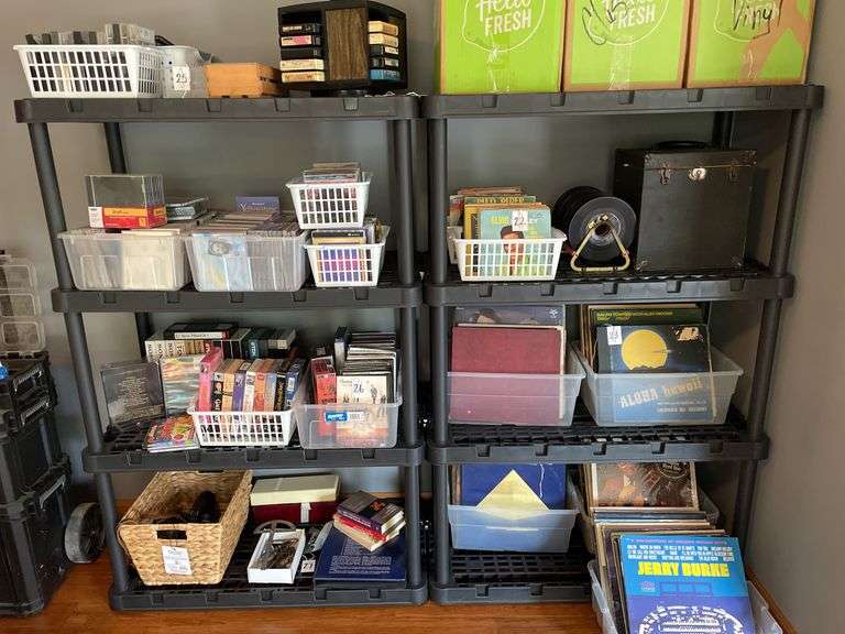 (2) Shelving Units