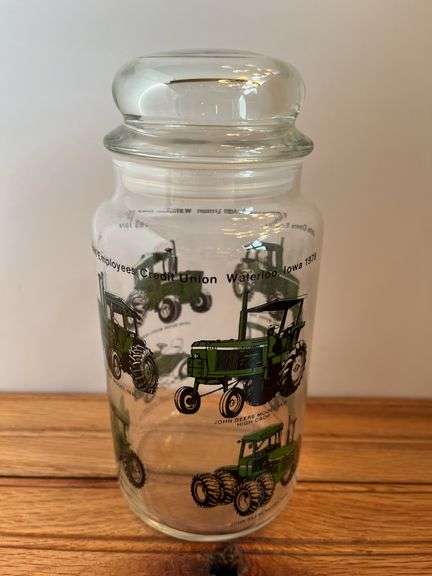 (2) John Deere Employees Credit Union Canisters