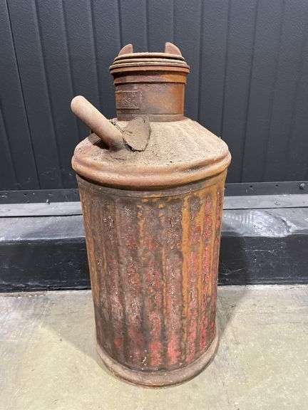 (3) Vintage Gas or Oil Cans