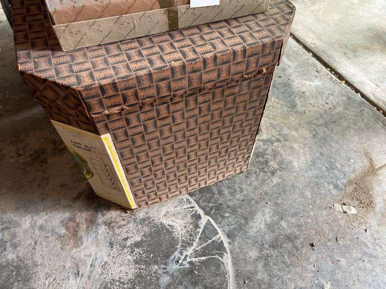 Vintage Hat Box, Bowling Bag, and More