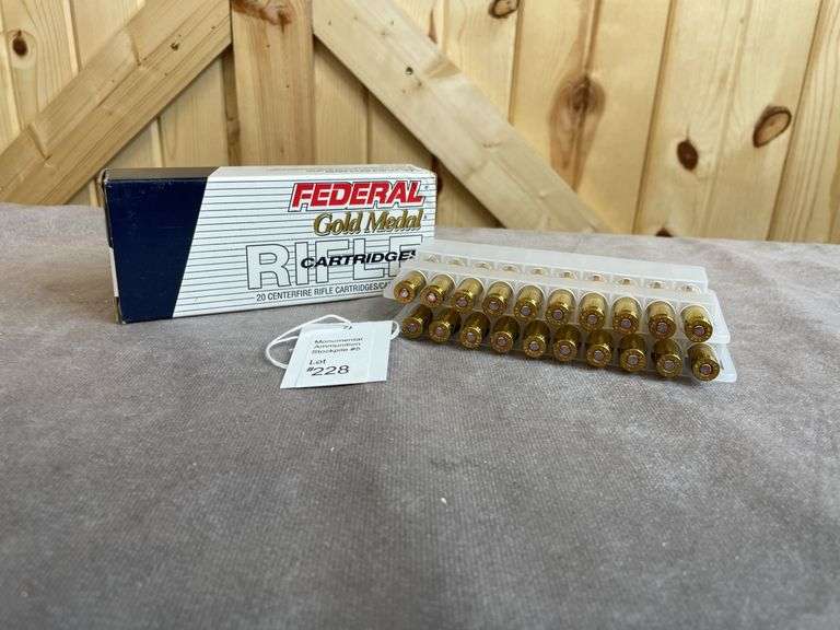 7 Boxes Federal Gold Medal 69 & 77 Gr. BTHP .223