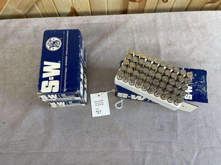 Rare! 3 Boxes S&W 110/125/158 Gr. JHP .357 Magnum