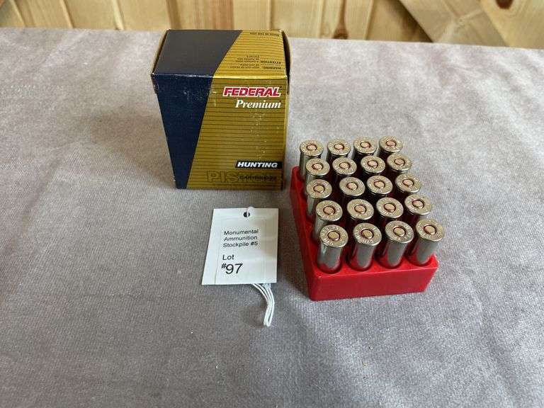 Rare! Engineering Sample Federal Premium Hunting 275 Gr. Barnes Expander .44 Magnum