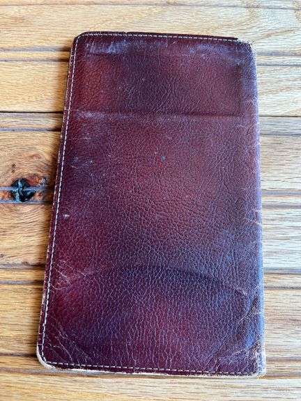 John Deere Leather Notebook