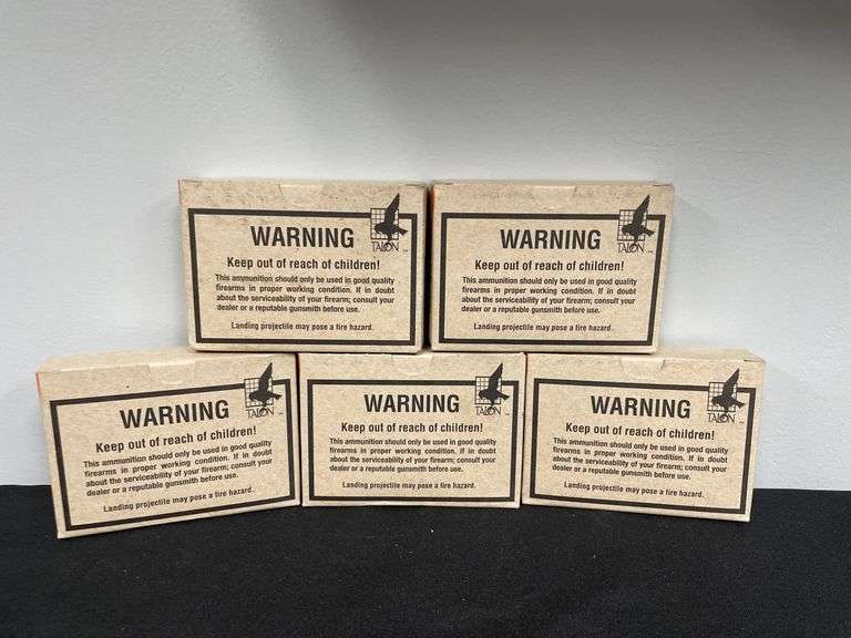 (5)-Boxes of 20 Each (100 Rounds) Tracer M-25 Caliber 30.06 Springfield