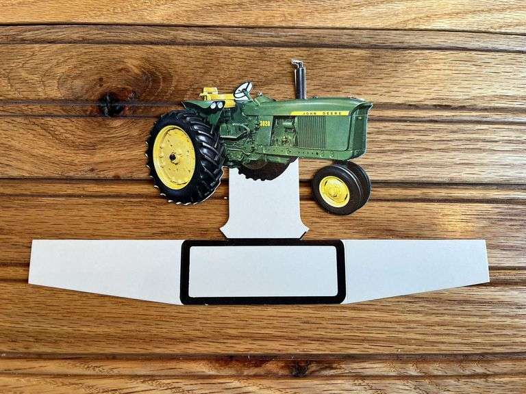 (2) John Deere 3020 Introduction Name Tags