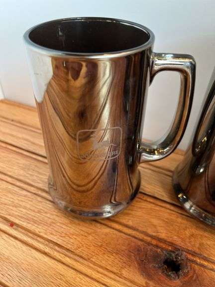(3) 1994 John Deere Foundry Waterloo Safety Award Mugs