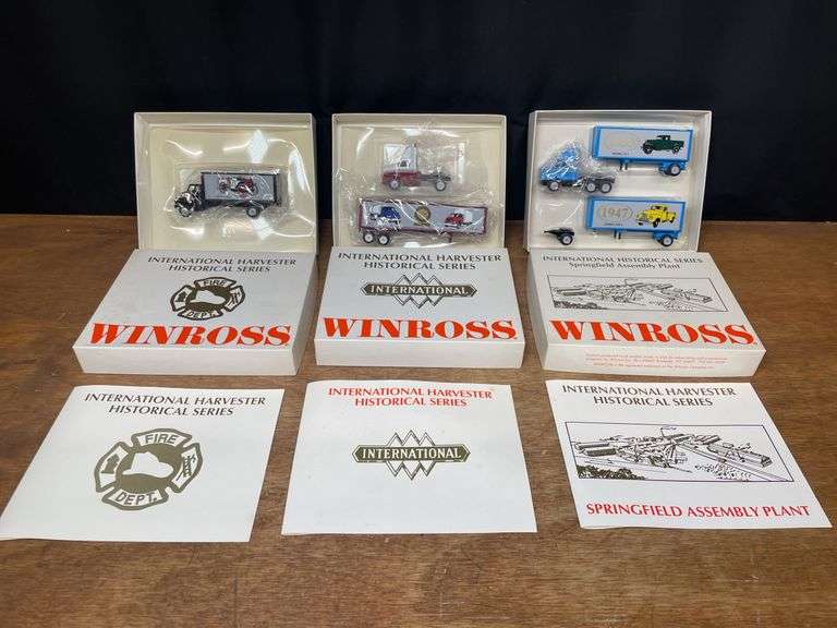 (3) 1/64 International Semis NIB Winross