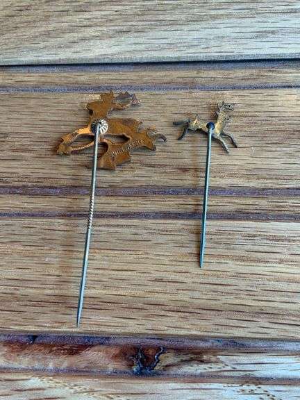 (2) John Deere Straight Pins
