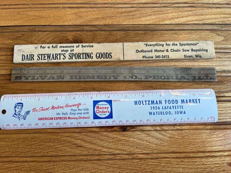 (4) Advertising Rulers