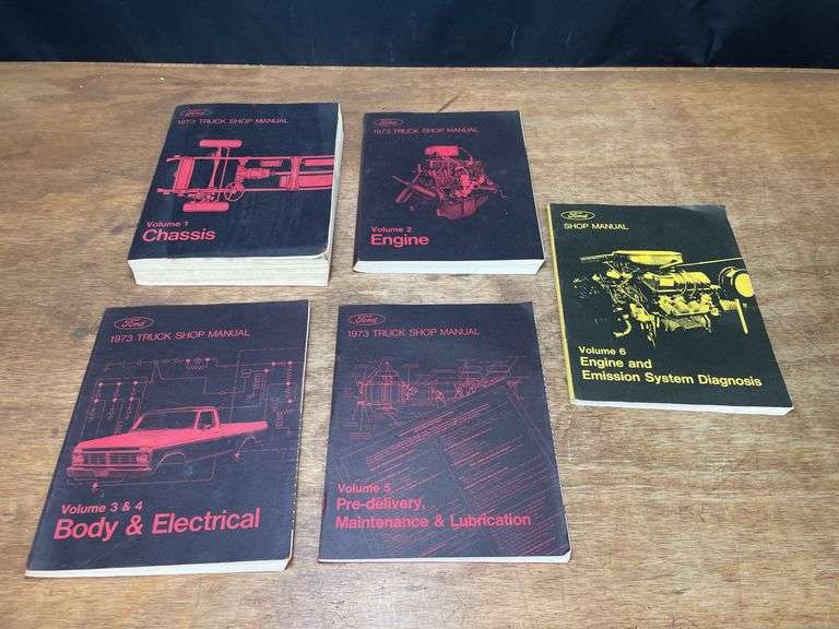 (5) Ford Truck + Engine Shop Manuals image