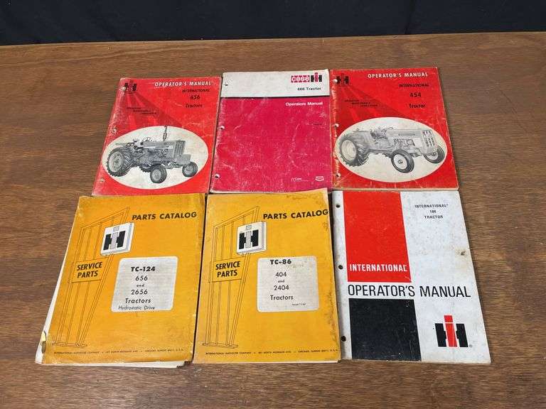 (6) IH Tractor Manuals image