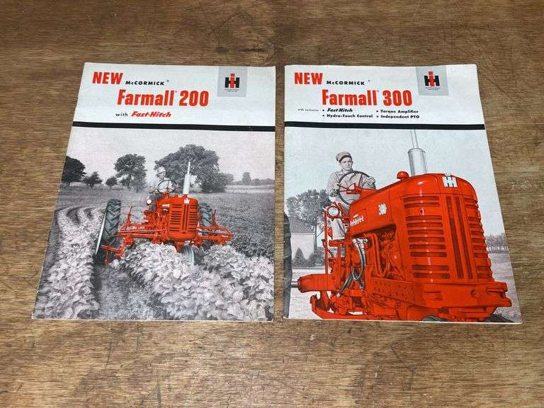 (2) Farmall 200 + 300 Sales Literature image