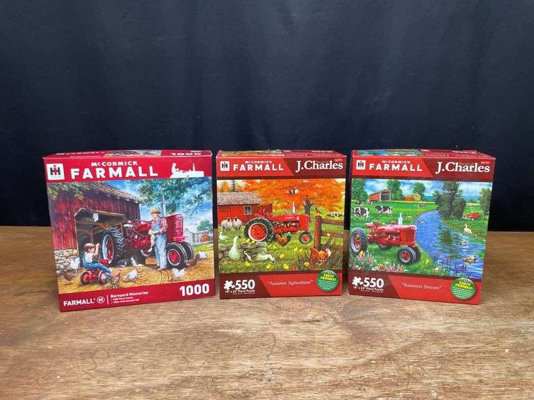 (3) IH Farmall Puzzles image