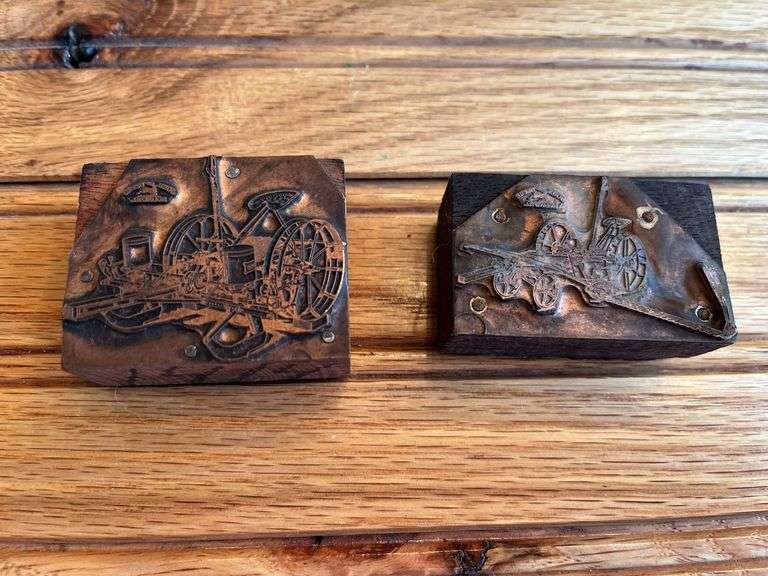 (2) John Deere Planter + Mower Printers Blocks image