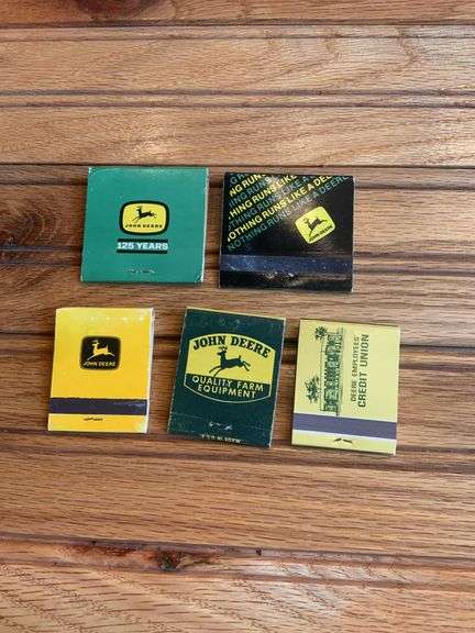 (5) John Deere Matchbooks image
