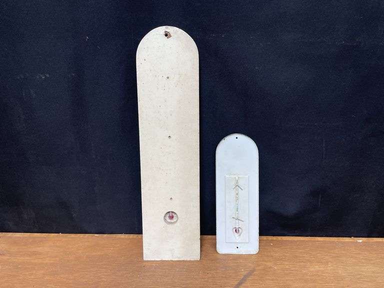 (2) Funeral Home Thermometers