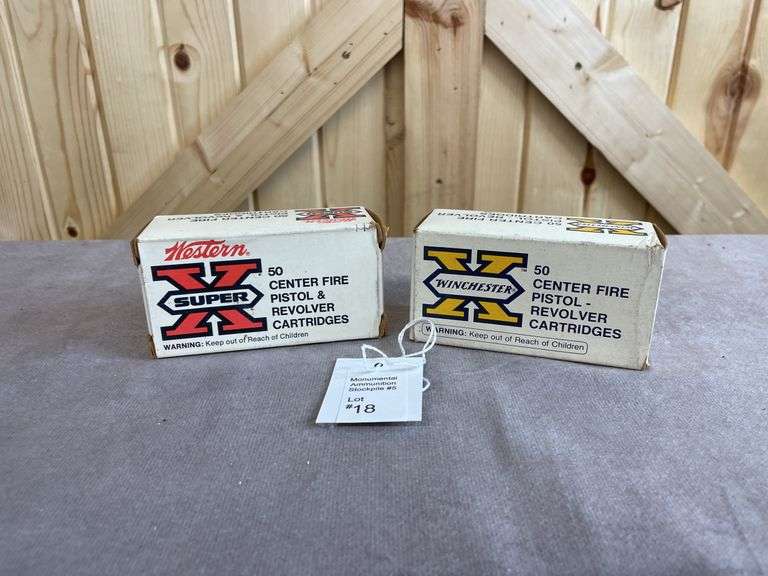 2 Boxes Winchester 150 Gr. +P & 200 Gr. Lead .38 Special