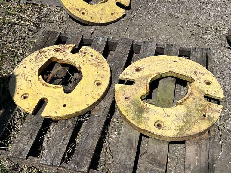 John Deere Wheel Weights Set image