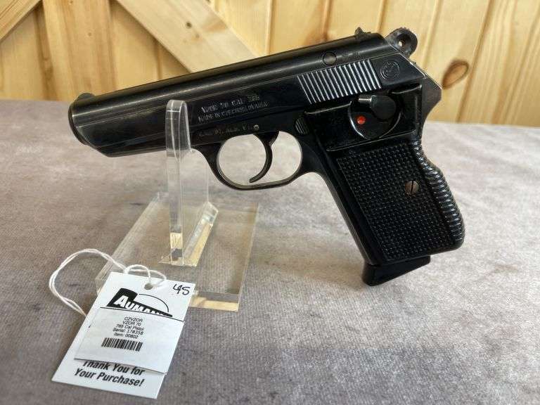 CZ VZ Model 70 7.65 (.32 ACP) Semiauto Pistol