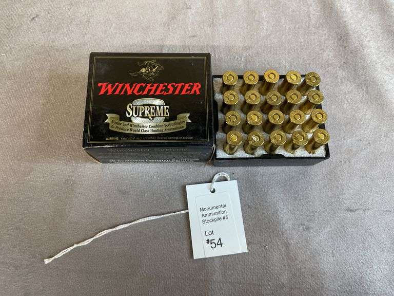 4 Boxes Winchester Partition Gold 180 Gr. .357 Magnum