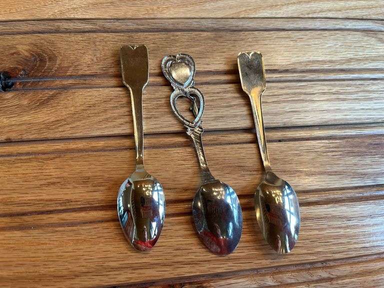 (3) John Deere Spoons
