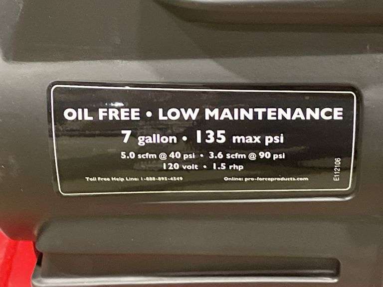Pro Force Air Compressor