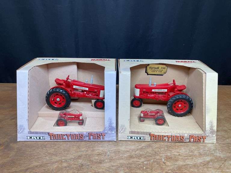 (2) 1/16 Farmall 350 Set NIB Ertl image