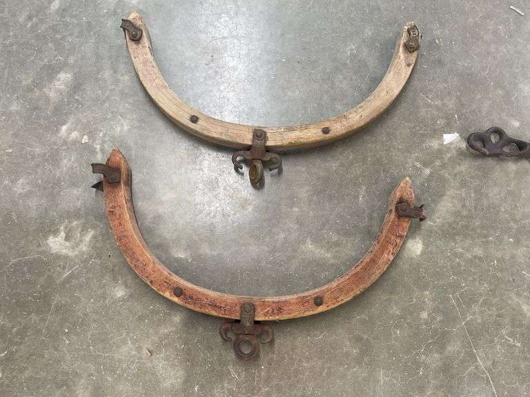 1885 Buggy Harness Yokes