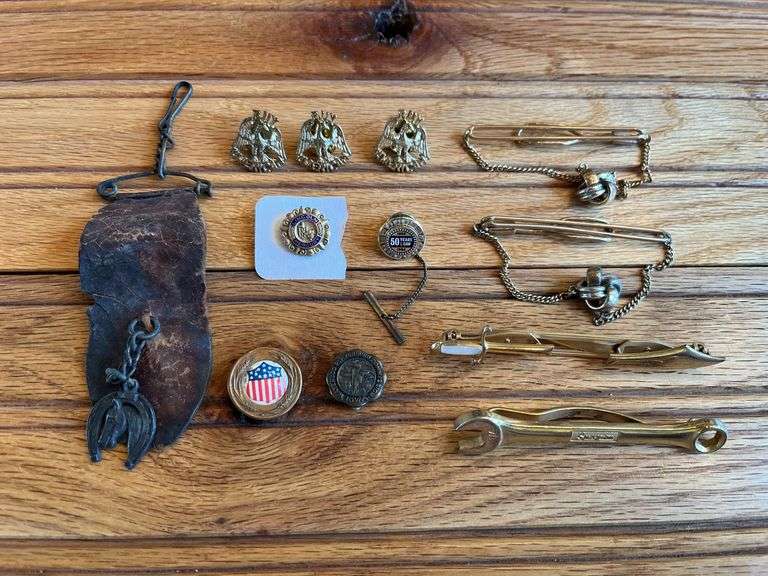 Pins, Tie Clips, Jewelry image