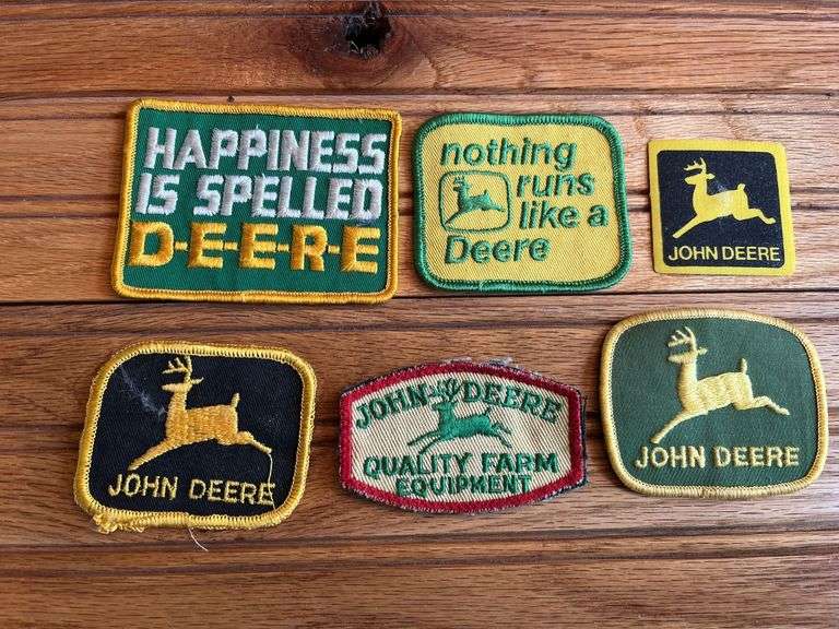 (6) John Deere Patches image