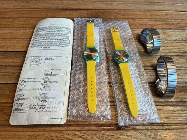(5) John Deere Watches