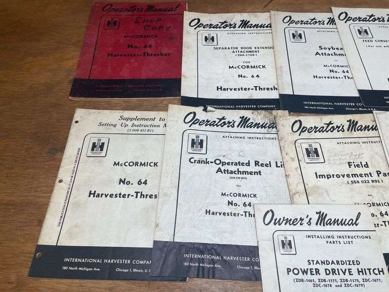 IH Manuals
