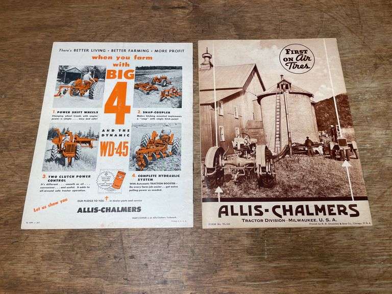 (2) AC WC + WD45 Sales Literature