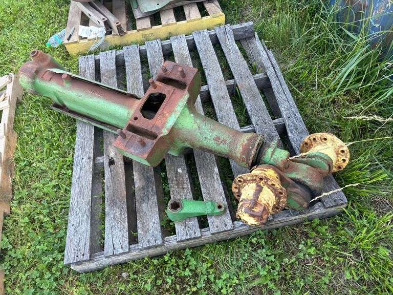 John Deere Model G Front Pedestal and Roll-O-Matic