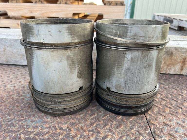 (2) John Deere Model 70 Pistons and Wrist Pins image