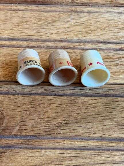 (3) Advertising Thimbles