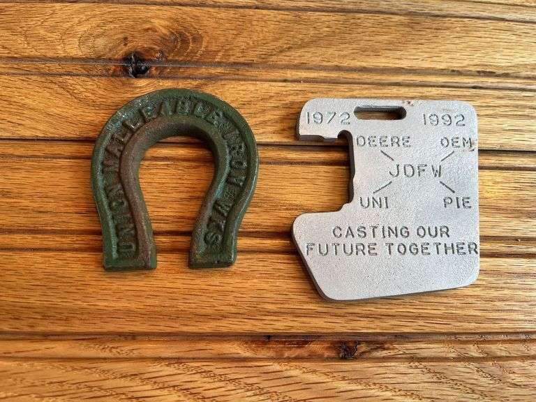 (2) John Deere Medallions image