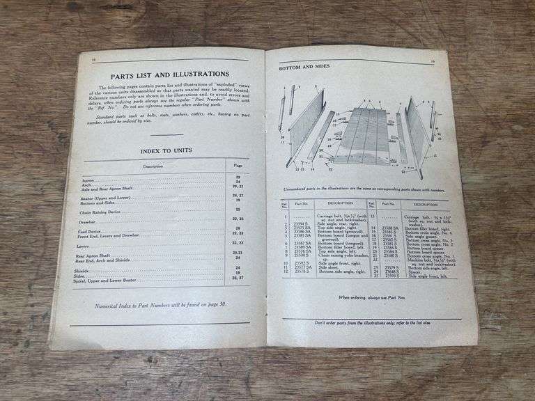 (6) IH + Kewanee Manuals