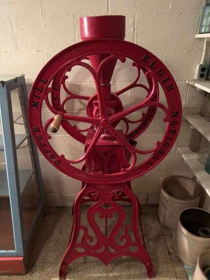 Elgin National Coffee Mill image