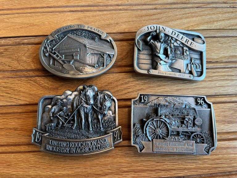(4) John Deere Belt Buckles image